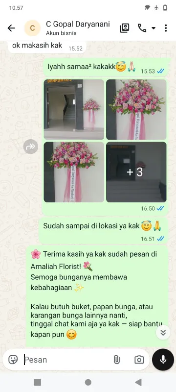 Pengiriman Karangan Bunga Gebog